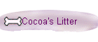 Cocoa's Litter